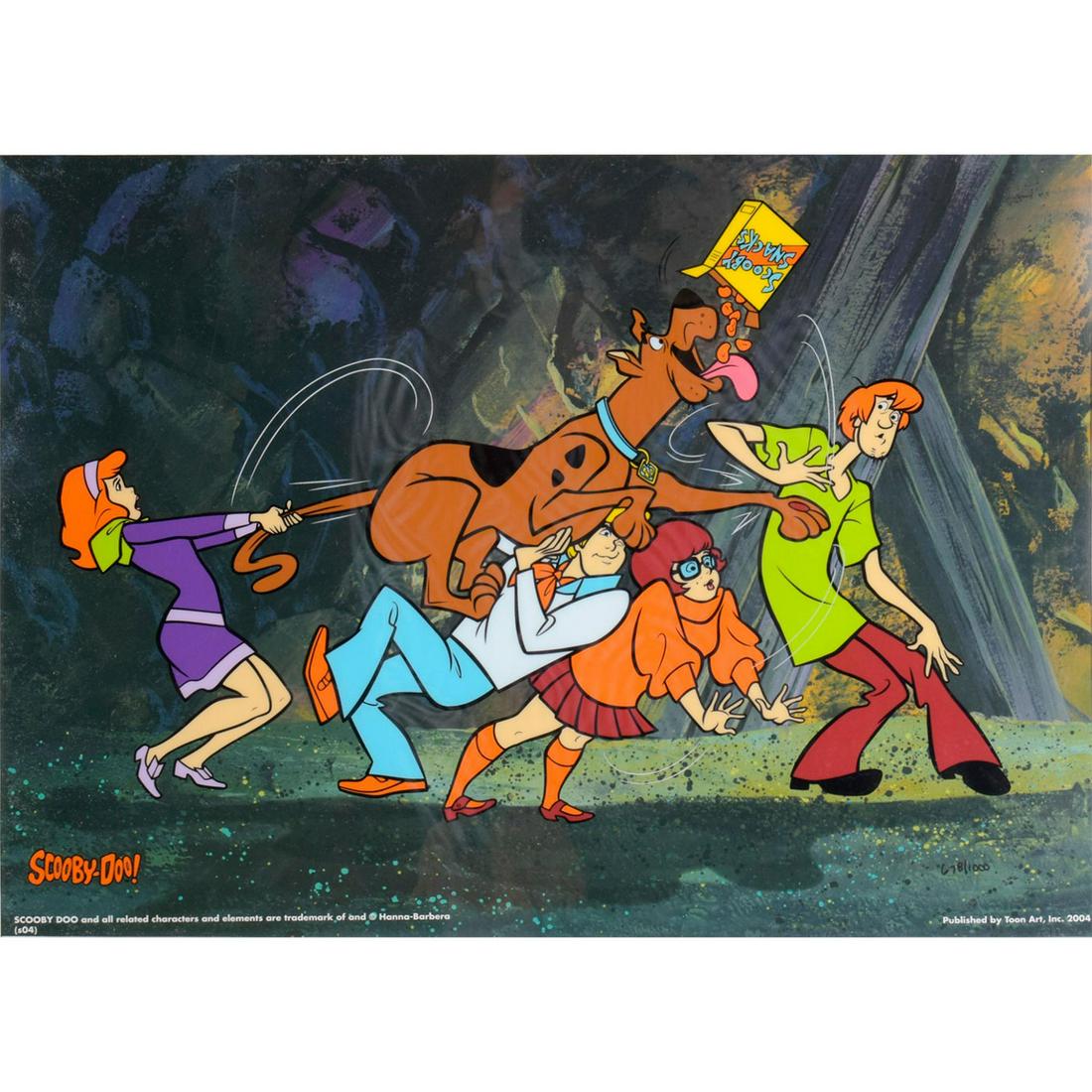 Vintage animation cel Scooby-Doo: Scooby Snacks (1 of 4)
