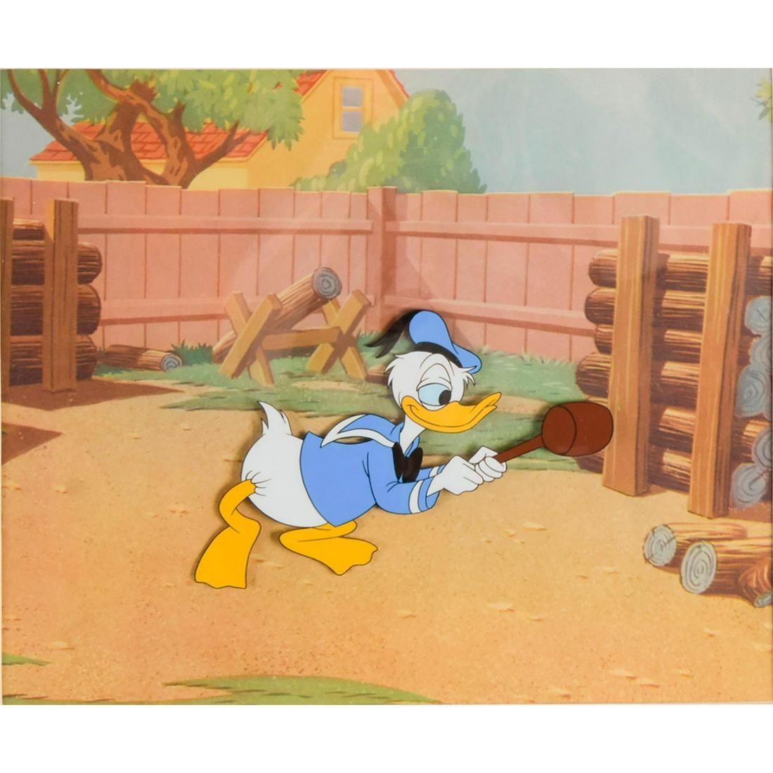 Disney Production Cel, Donald Duck (1 of 4)