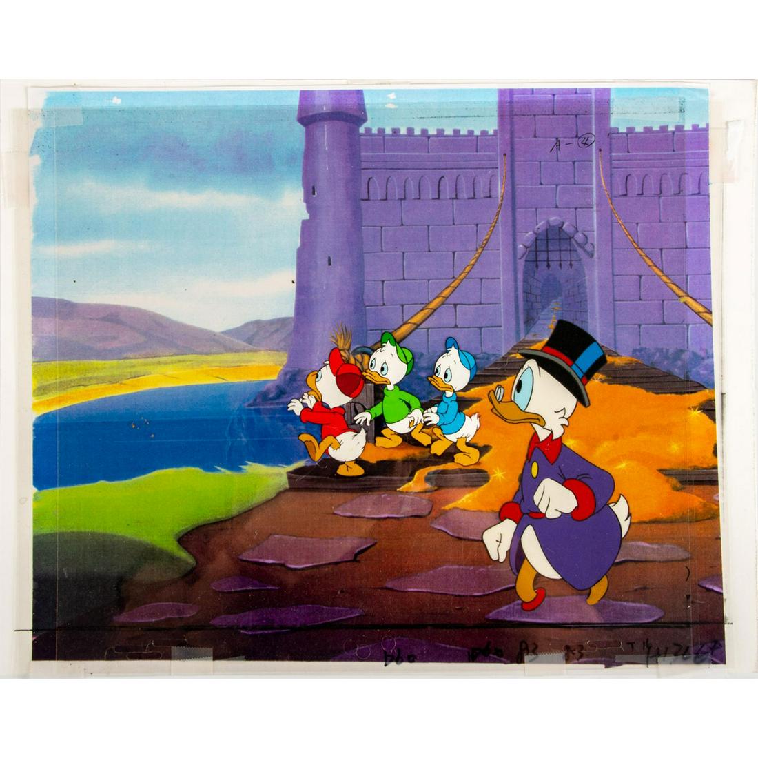 Vintage Disney Animation Cel, Ducktales (1 of 3)