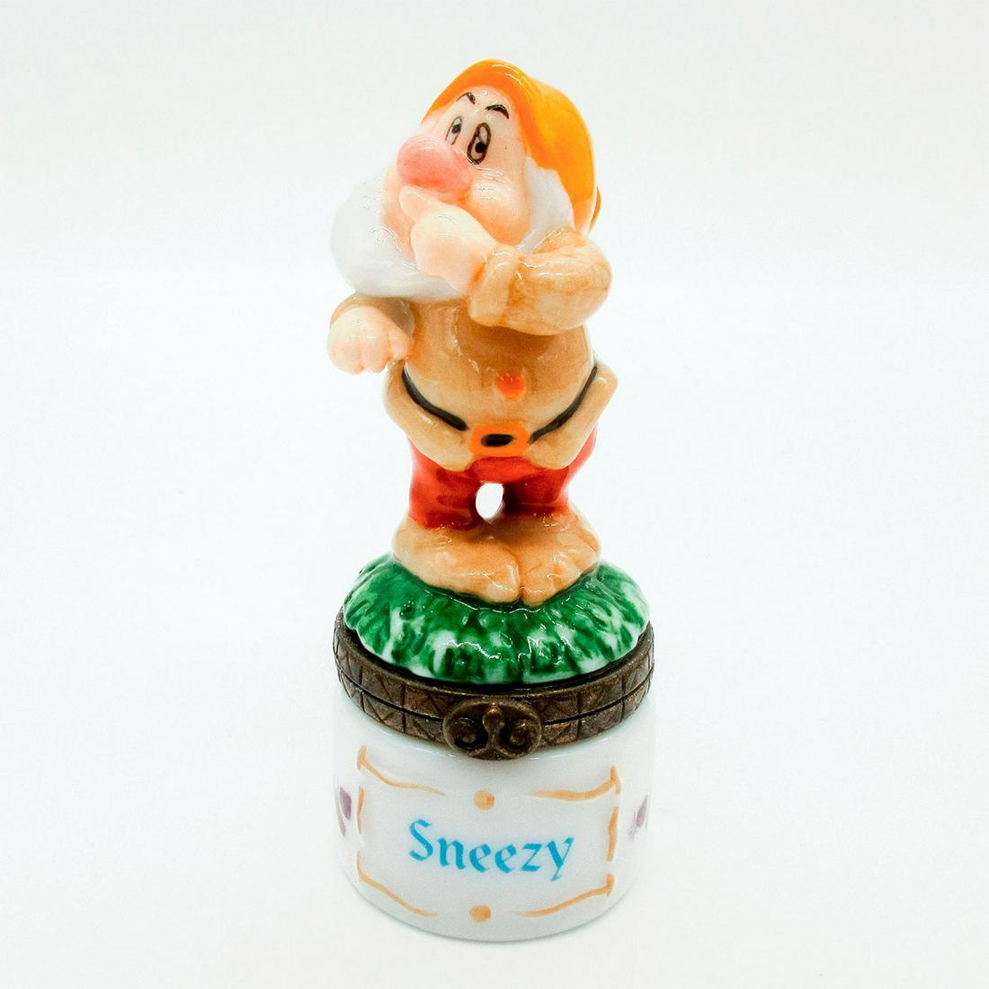 PHB Disney Trinket Box, Sneezy with Charm (1 of 8)