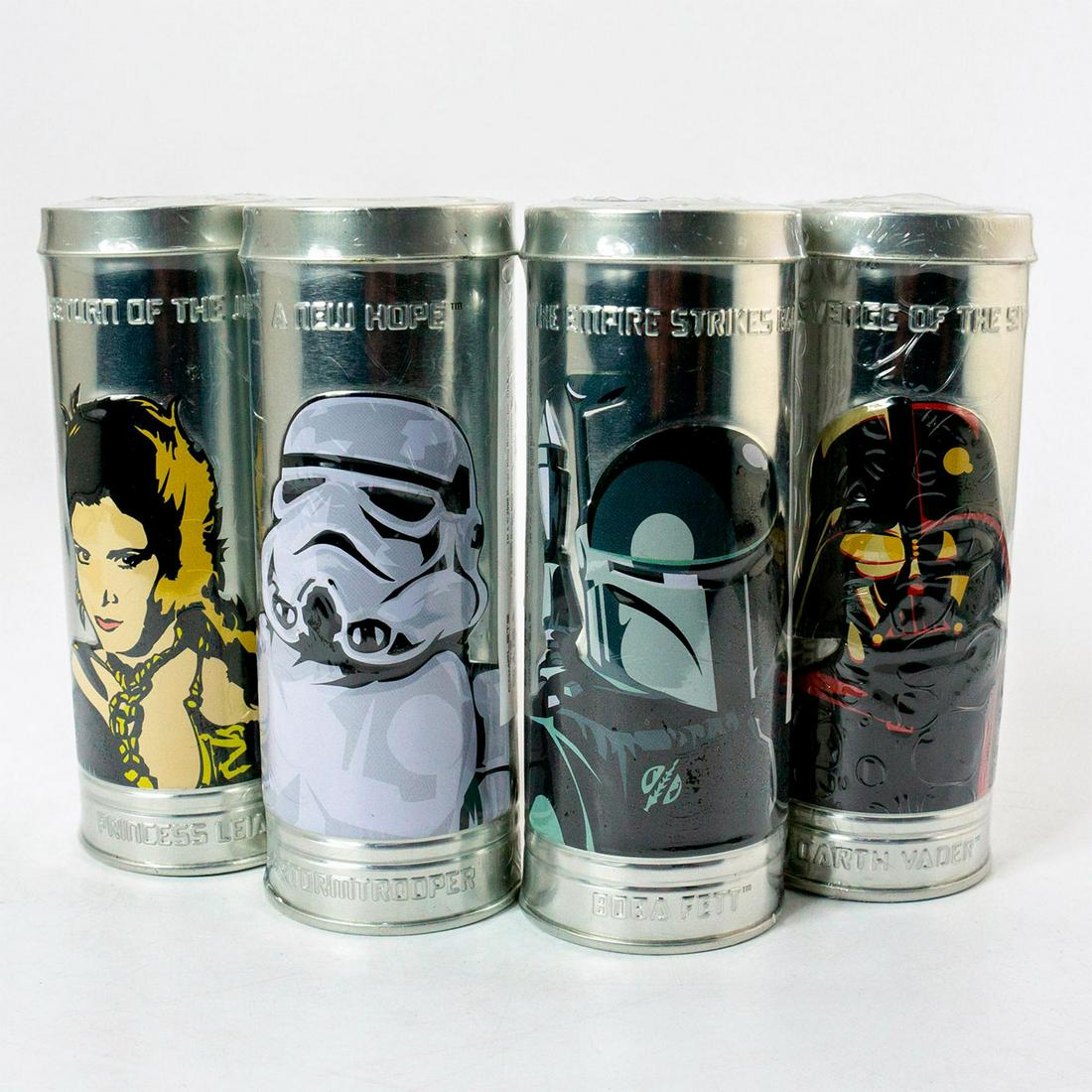 Set of 4 Burger King Star Wars Watches (1 of 2)