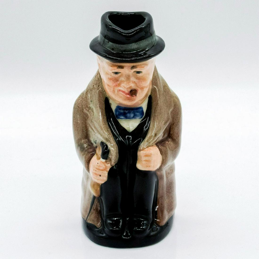 Royal Doulton Small Toby Jug, Winston Churchill D6175