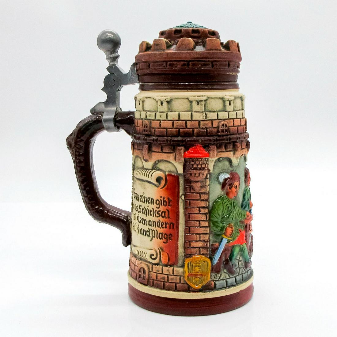 Original Thewalt Beer Stein, Men Playing Dice (1 of 9)