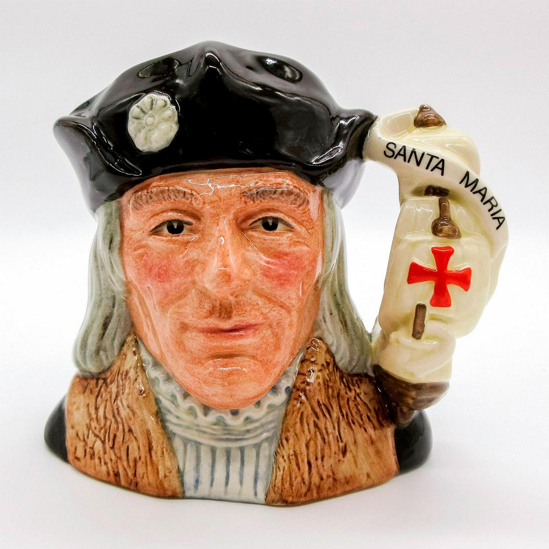 Christopher Columbus D6911 - Small - Royal Doulton Character Jug (1 of 4)
