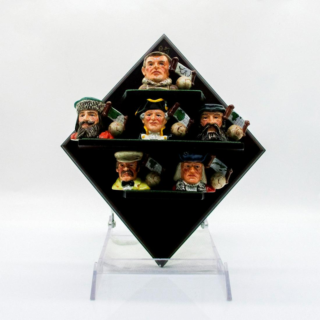 Explorers Set - Tiny - Royal Doulton Character Jugs (1 of 9)