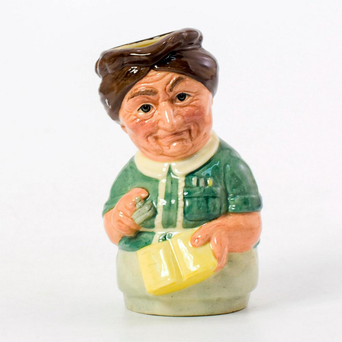 Mrs. Loan the Librarian D6715 - Royal Doulton Toby Jug (1 of 3)