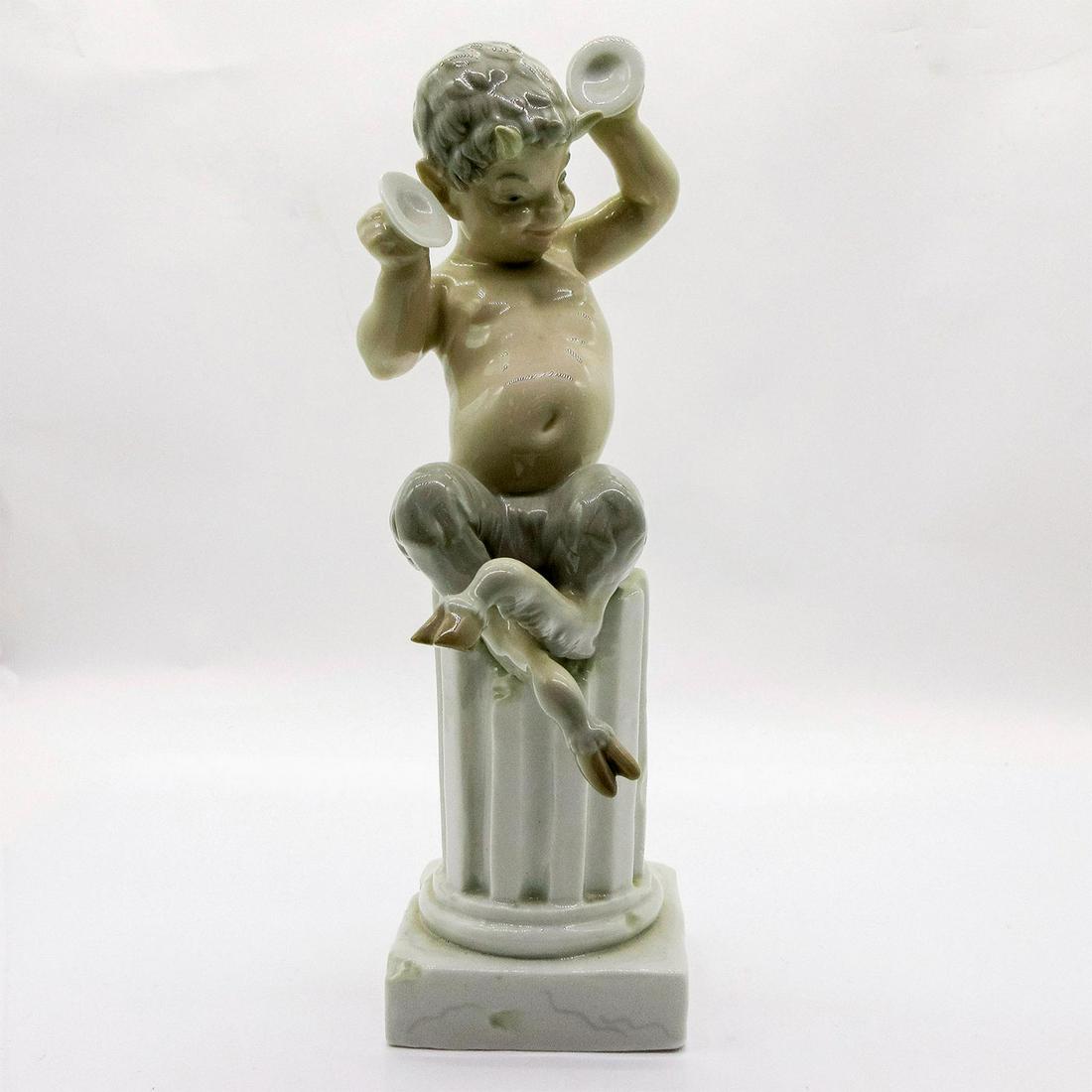 Pan with Cymbals 1001006 - Lladro Porcelain Figurine (1 of 3)