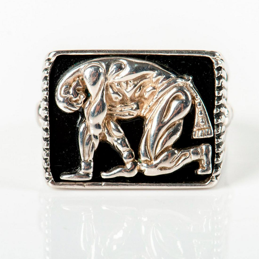 Erte Fine Art Jewelry, Samson and Delilah Ring (1 of 8)