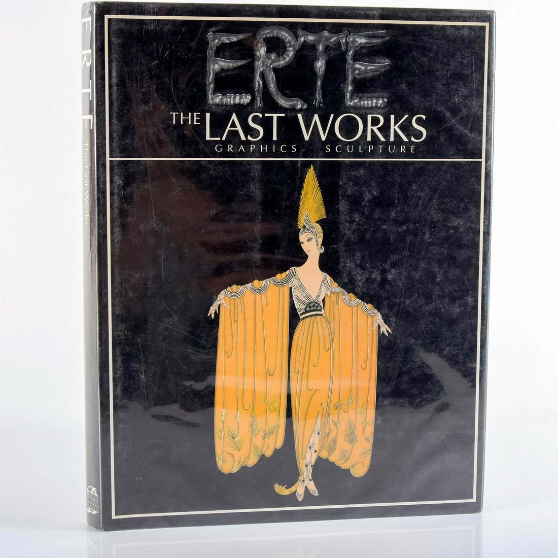 Book, Erte, The Last Works, Graphics Sculpture: Book by Eric Estorick. Photographed by Daniel Kramer. Includes photographs of Erte's art in his last days. Pictorial dust cover; 207 pages; 176 full color illustrations. Published by Dutton Studio