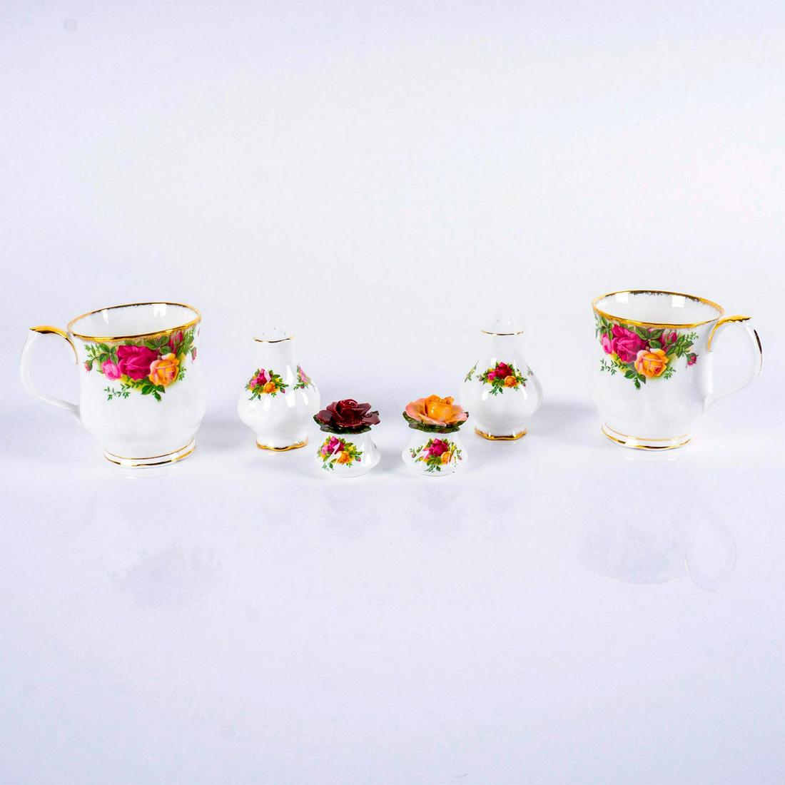 6pc Royal Albert, Old Country Roses Tableware (1 of 5)