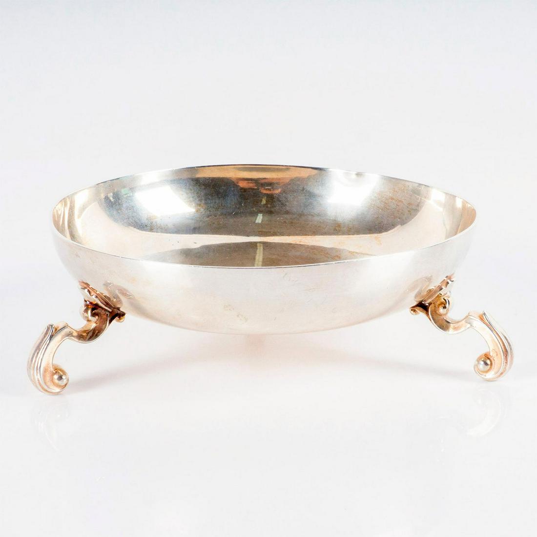 Large Vintage Sheffield Silver Open Salt Server (1 of 5)