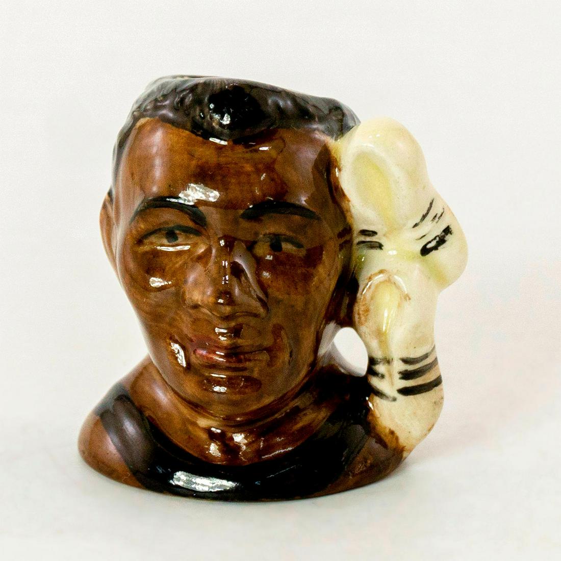 Royal Doulton Prototype Tiny Character Jug, Jesse Owens (1 of 3)