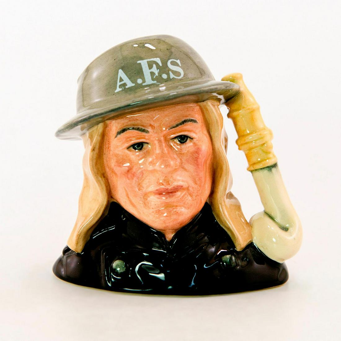 Auxiliary Fireman D6887 - Small - Royal Doulton Character Jug (1 of 3)