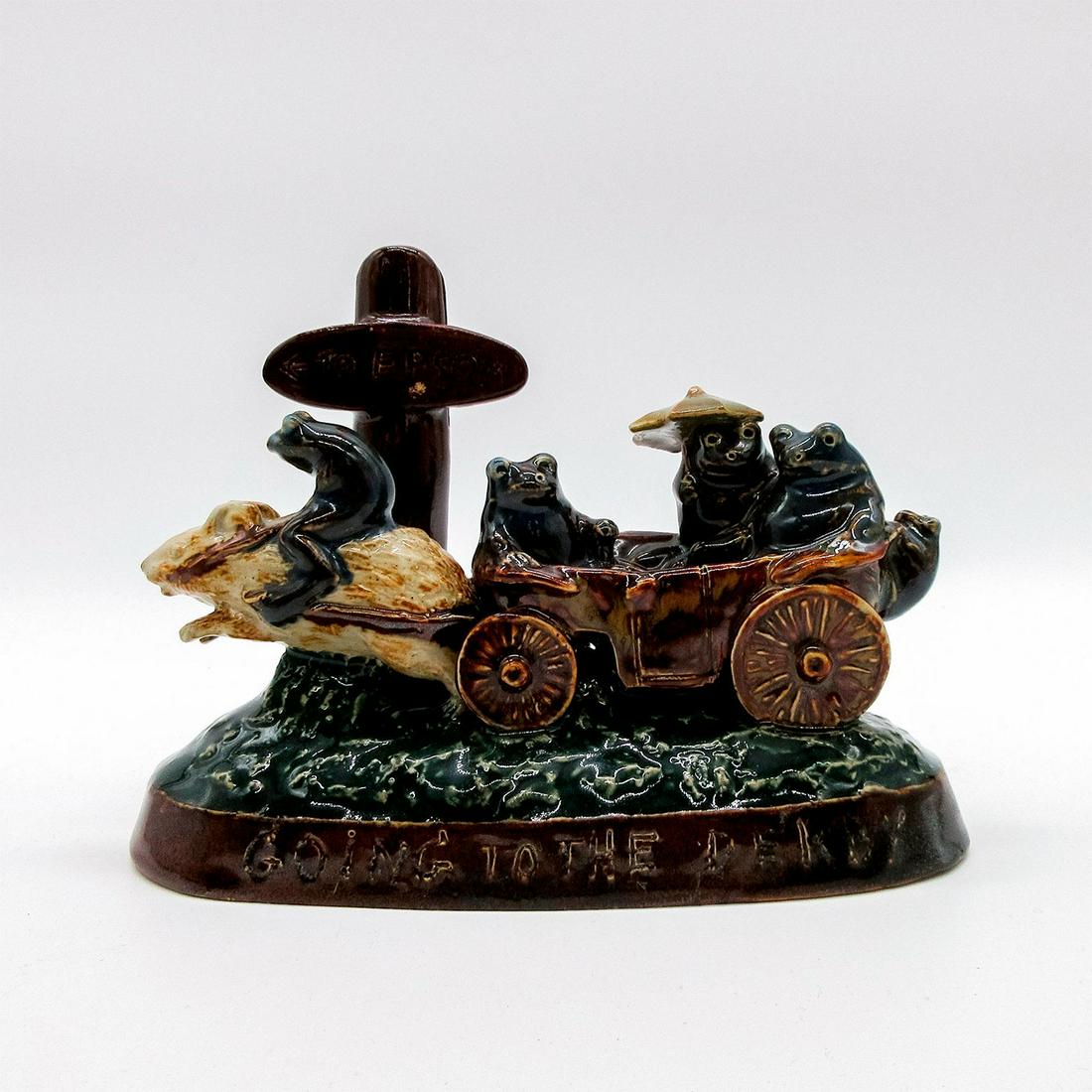 Doulton Lambeth George Tinworth Figurine Going To The Derby (1 of 5)