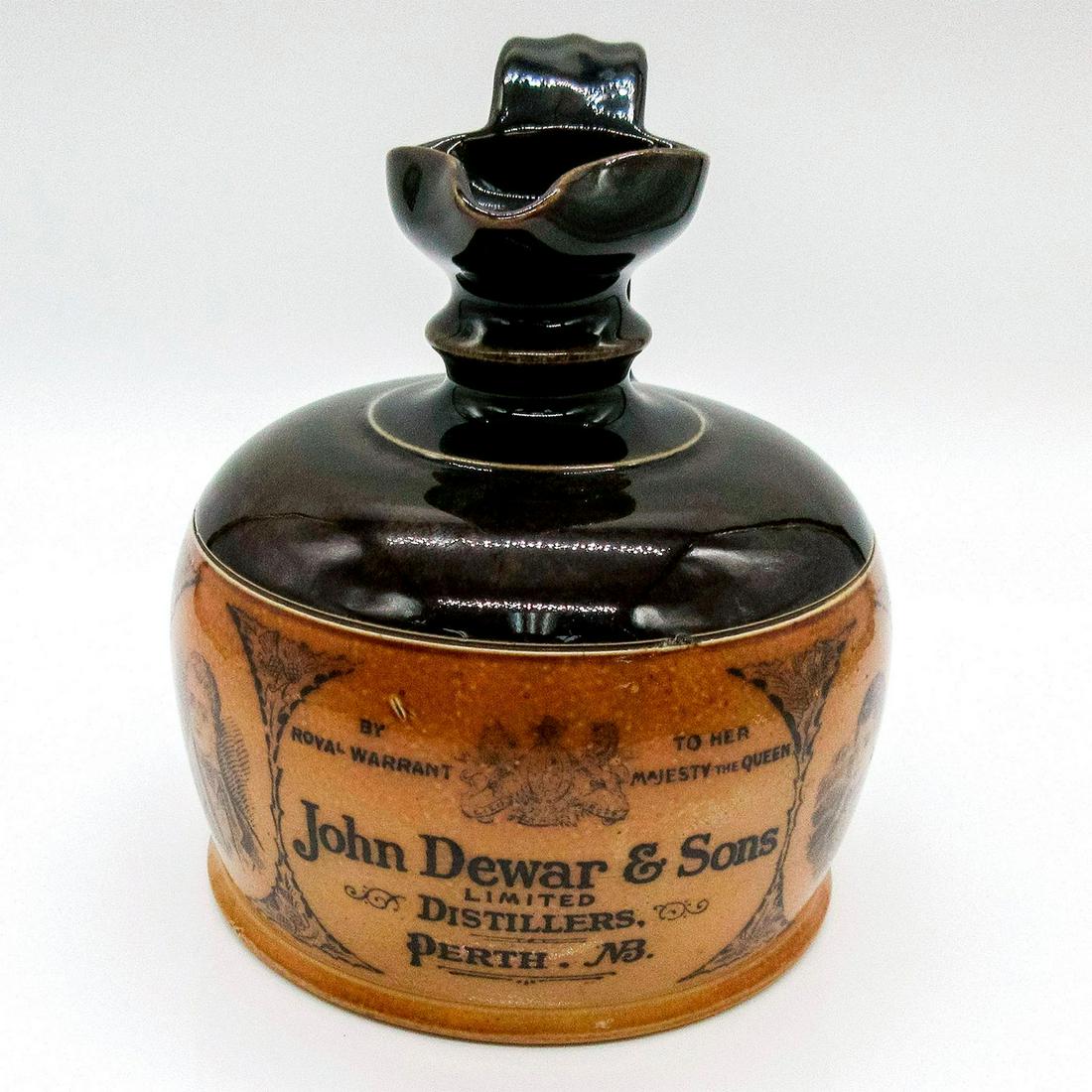 Doulton Lambeth John Dewar & Sons Whisky Bottle (1 of 5)