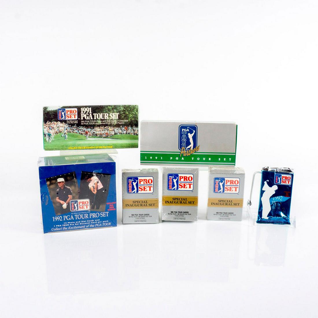 Assorted PGA Tour Collectable Trading Cards Sets (1 of 2)