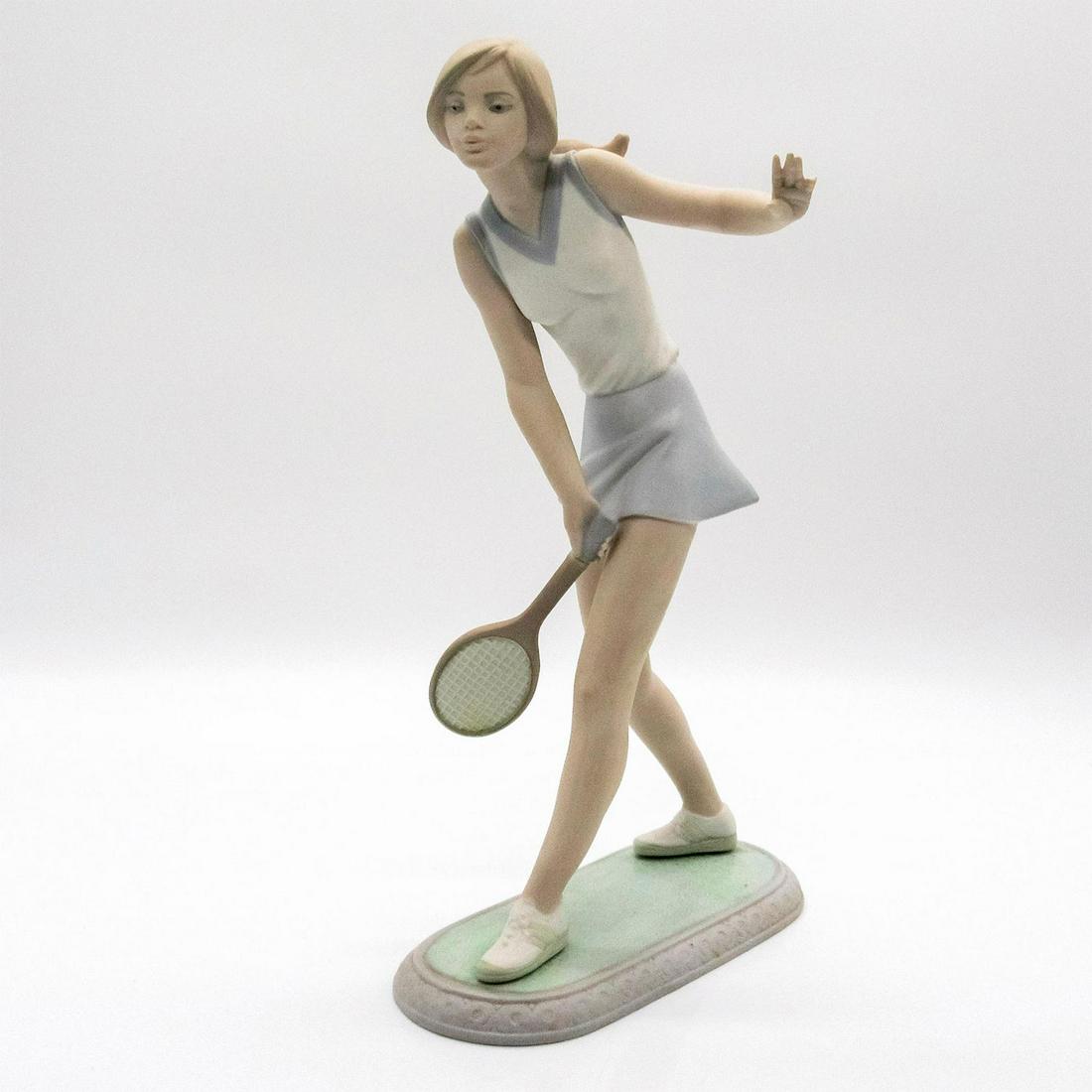 Female Tennis Player 1011427 Lladro Porcelain Figurine