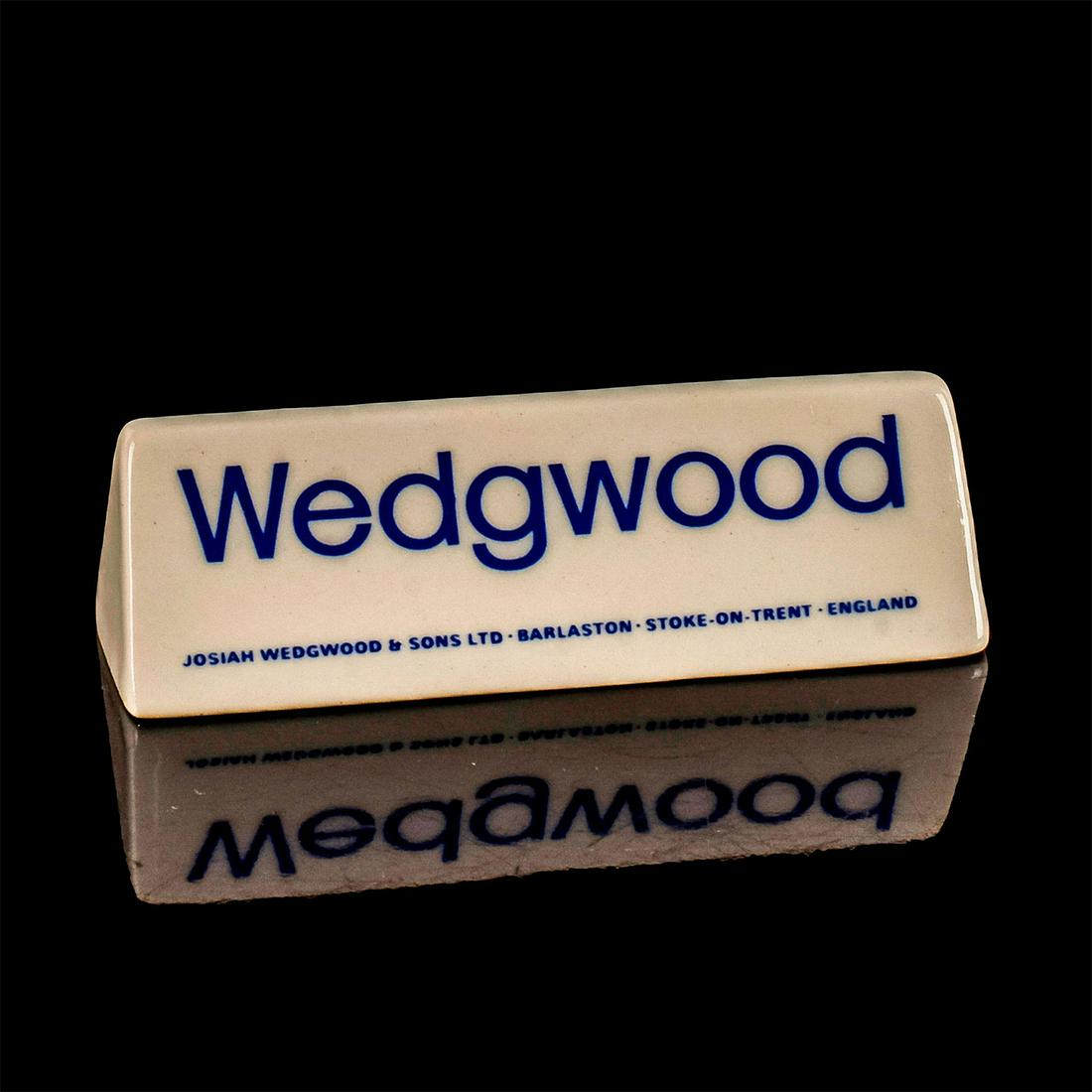 Wedgwood Porcelain Dealer Display Plaque (1 of 5)