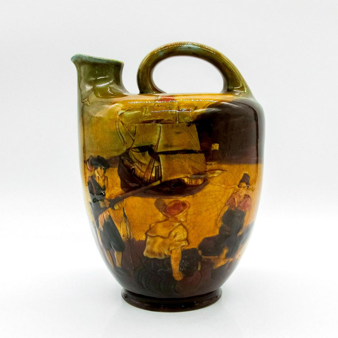 Royal Doulton Kingsware Claymore Whisky Bottle (1 of 5)