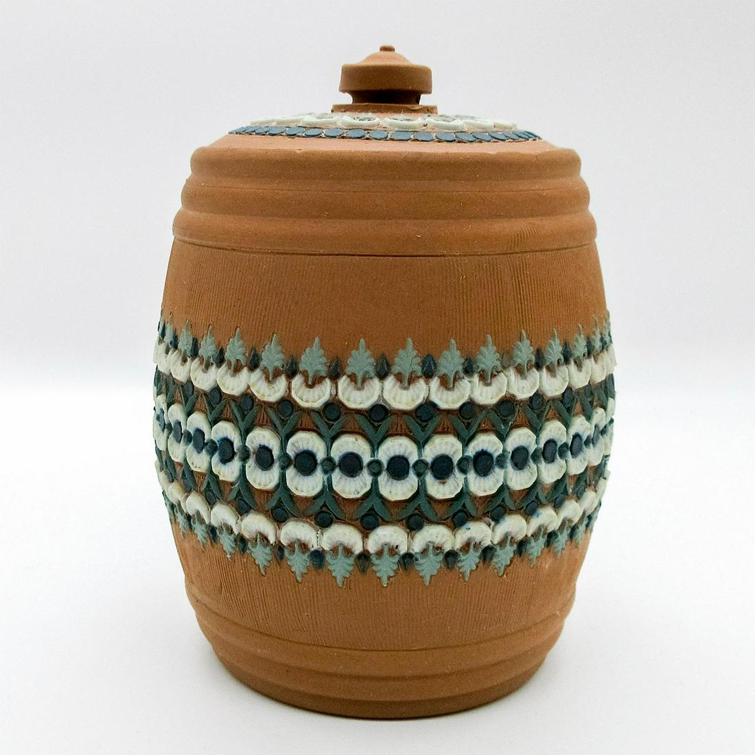 Doulton Lambeth Silicon Tobacco Jar (1 of 5)