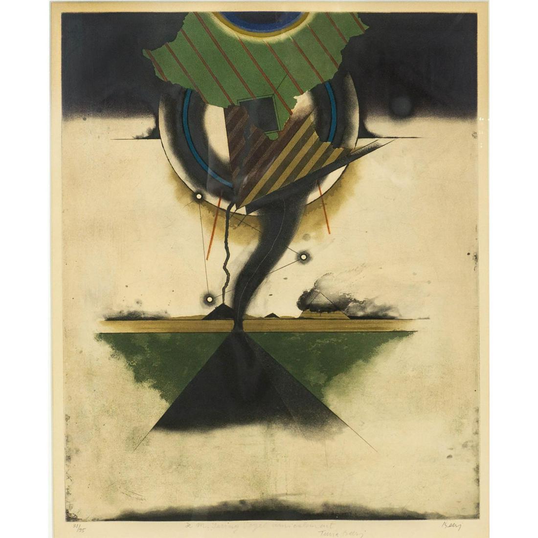 Tuvia Beeri (Israeli, b.1929) Signed, Etching (1 of 7)