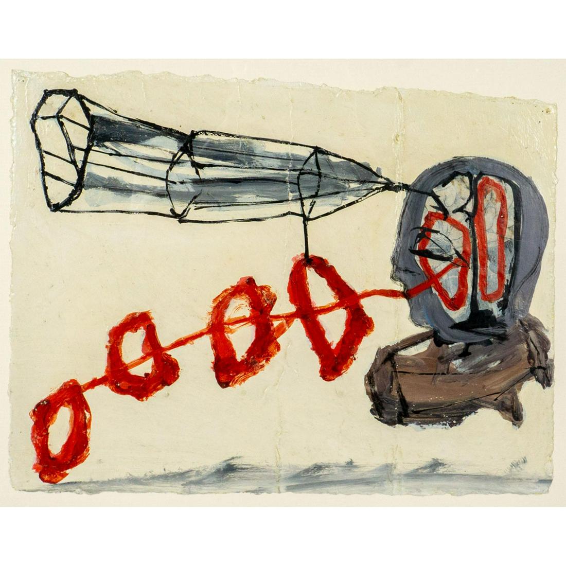 Joaquin Gonzalez (Cuban) Original Oil Mixed Media Painting (1 of 6)