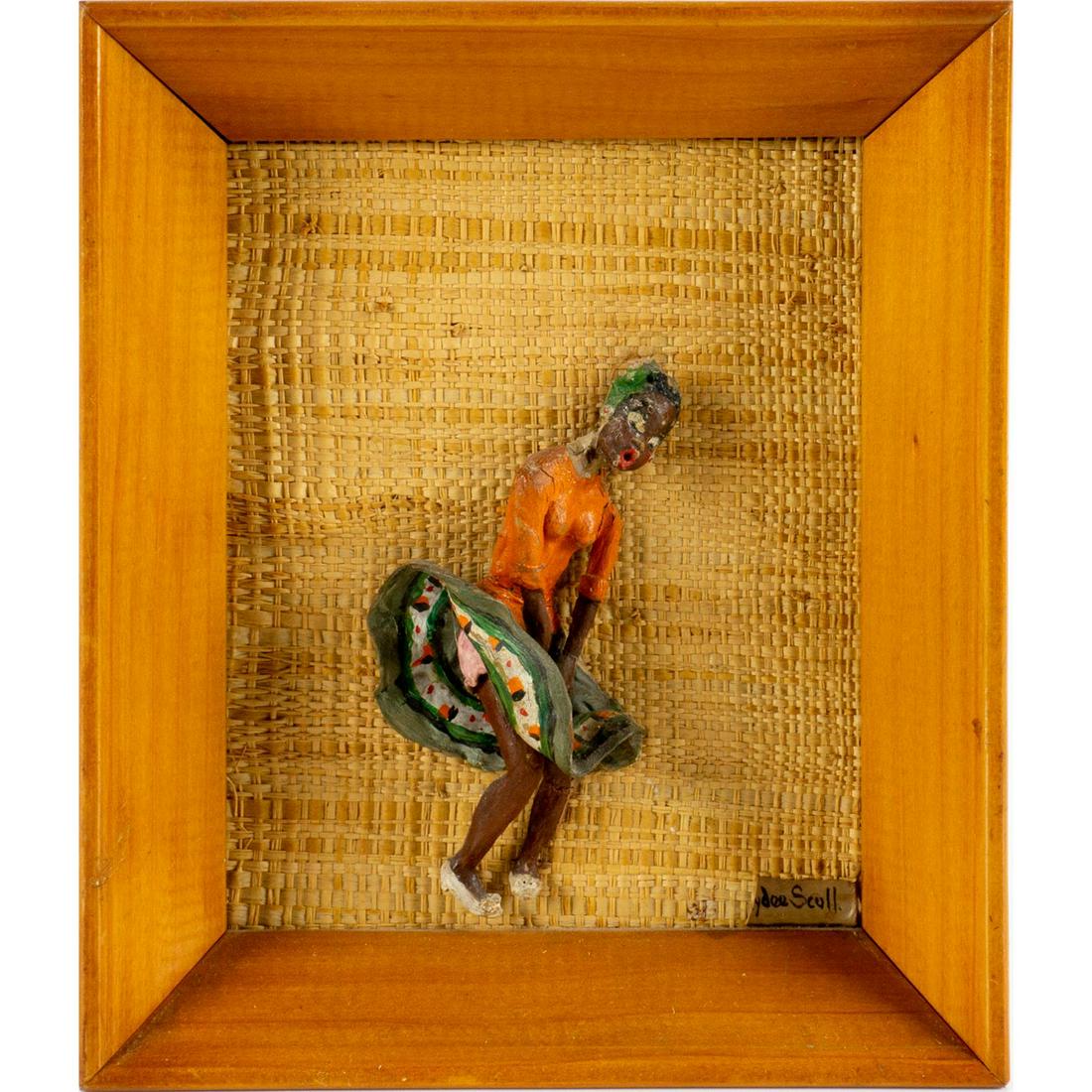 Haydee Scull (Cuban 1930-2007) Folk Art Framed Sculpture (1 of 7)