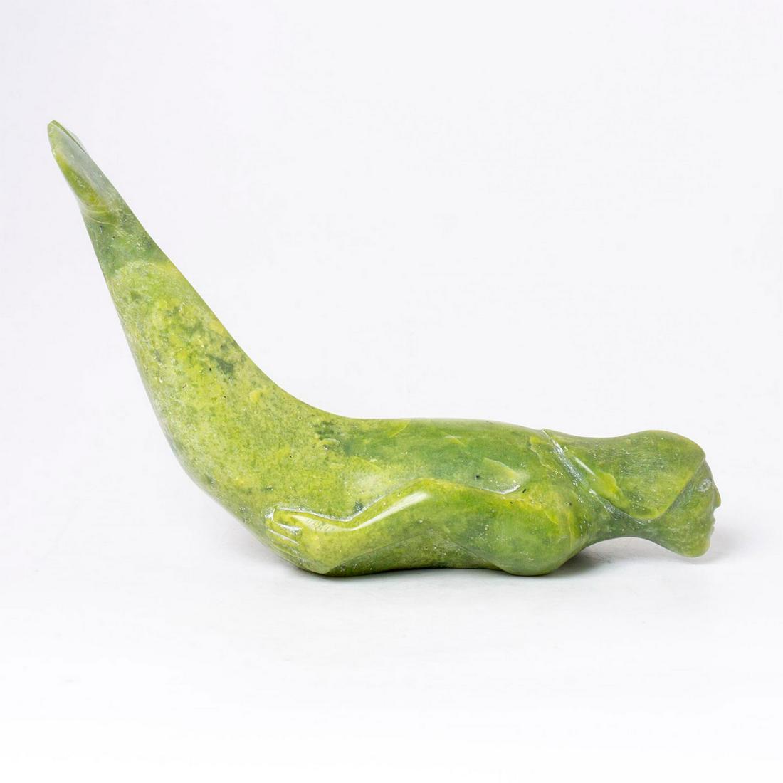 Inuit Stone Sculpture, Signed, Sedna (1 of 3)