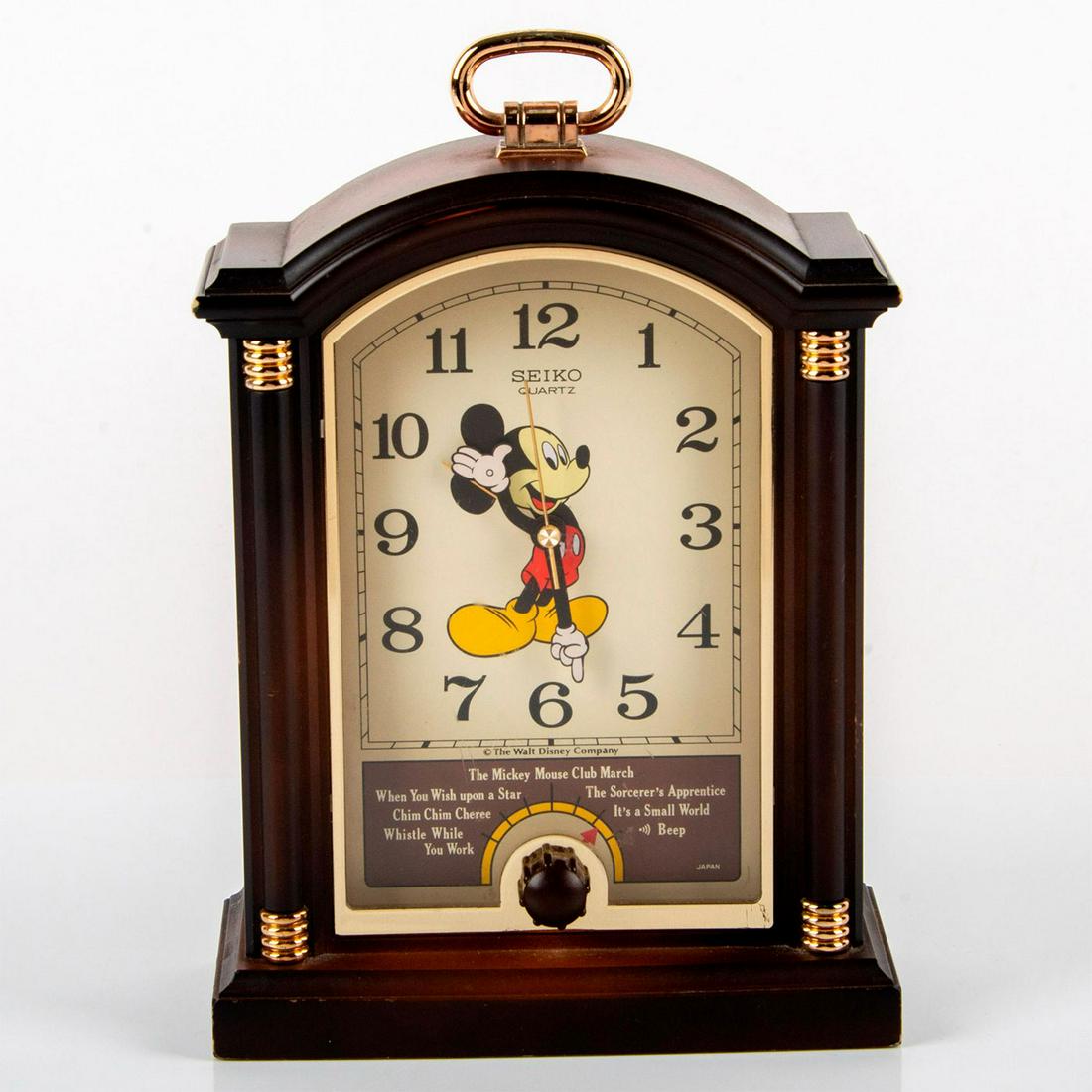 Seiko Quartz Disney Mickey Mouse Musical Alarm Clock (1 of 4)