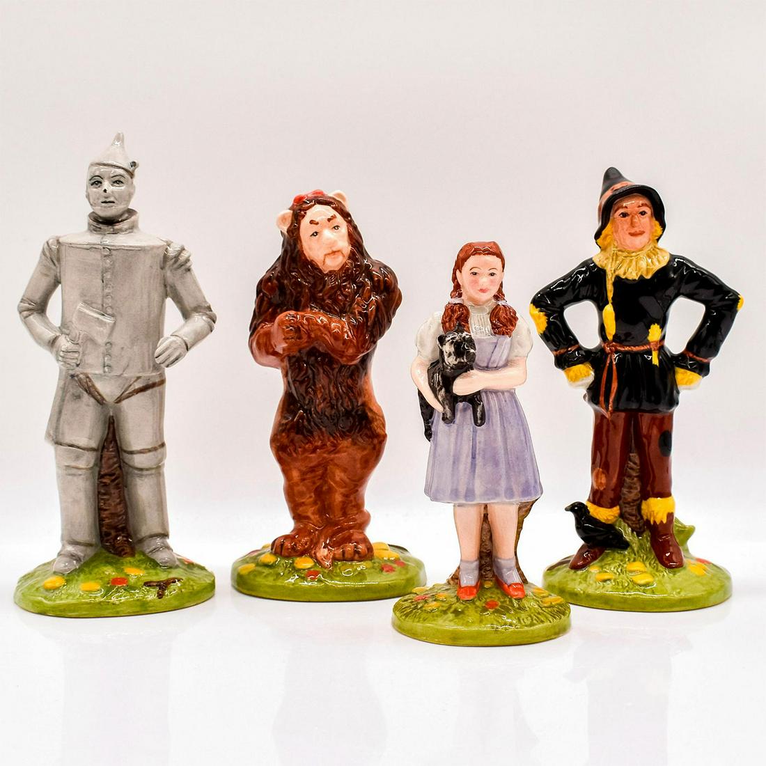 4pc Royal Doulton Figurines, The Wizard of Oz (1 of 3)