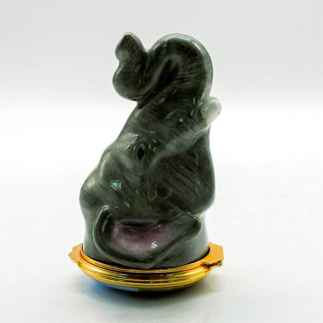 Halcyon Days Bonbonniere Figural Trinket Box Elephant (1 of 8)