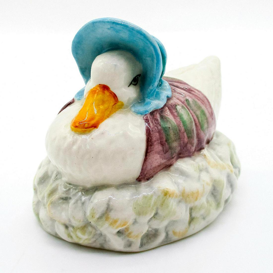 Jemima Puddle-Duck Feather Nest - Beswick - Beatrix Potter Figurine (1 of 3)