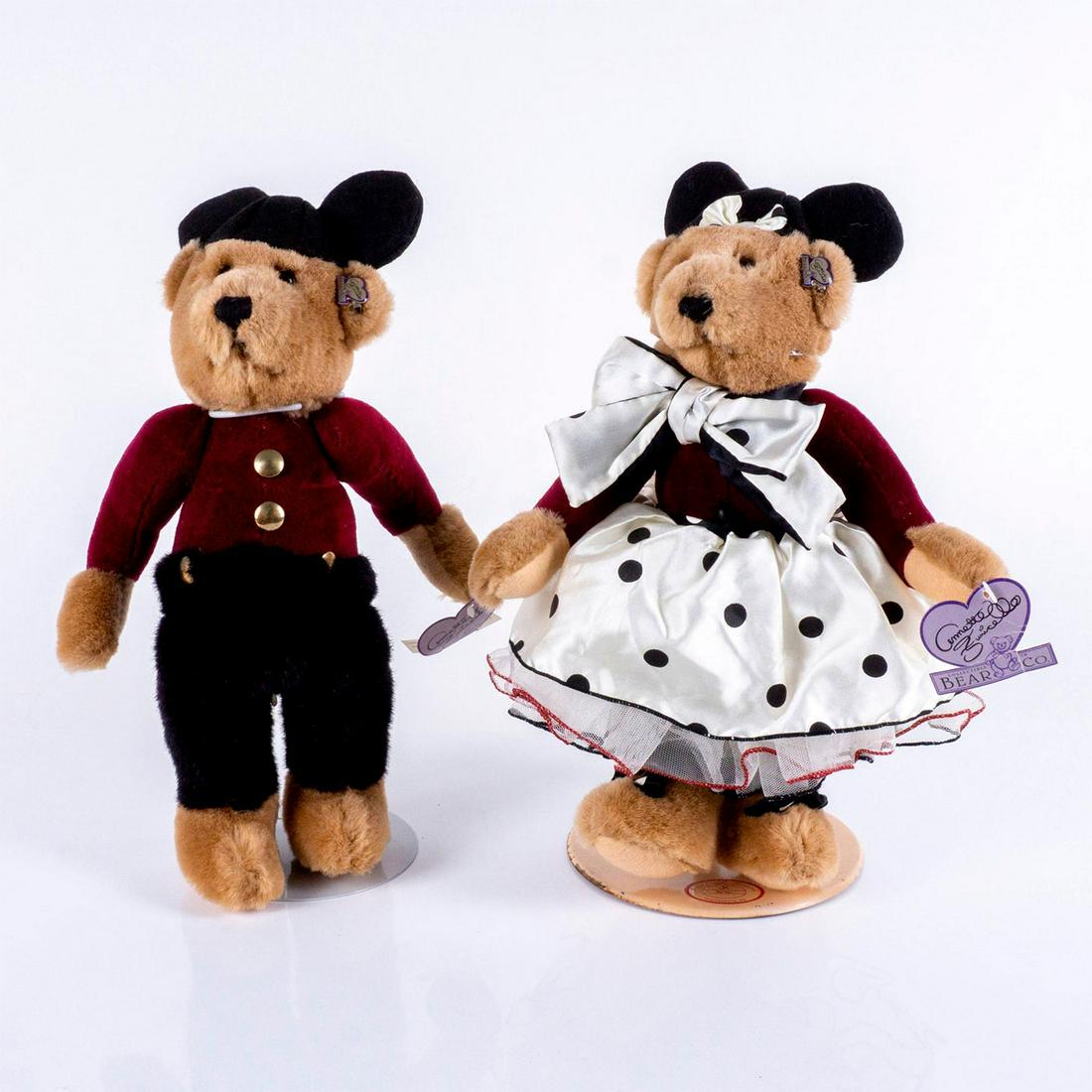2pc Annette Funicello Collectible Bear Co Disney Teddy Bears (1 of 3)