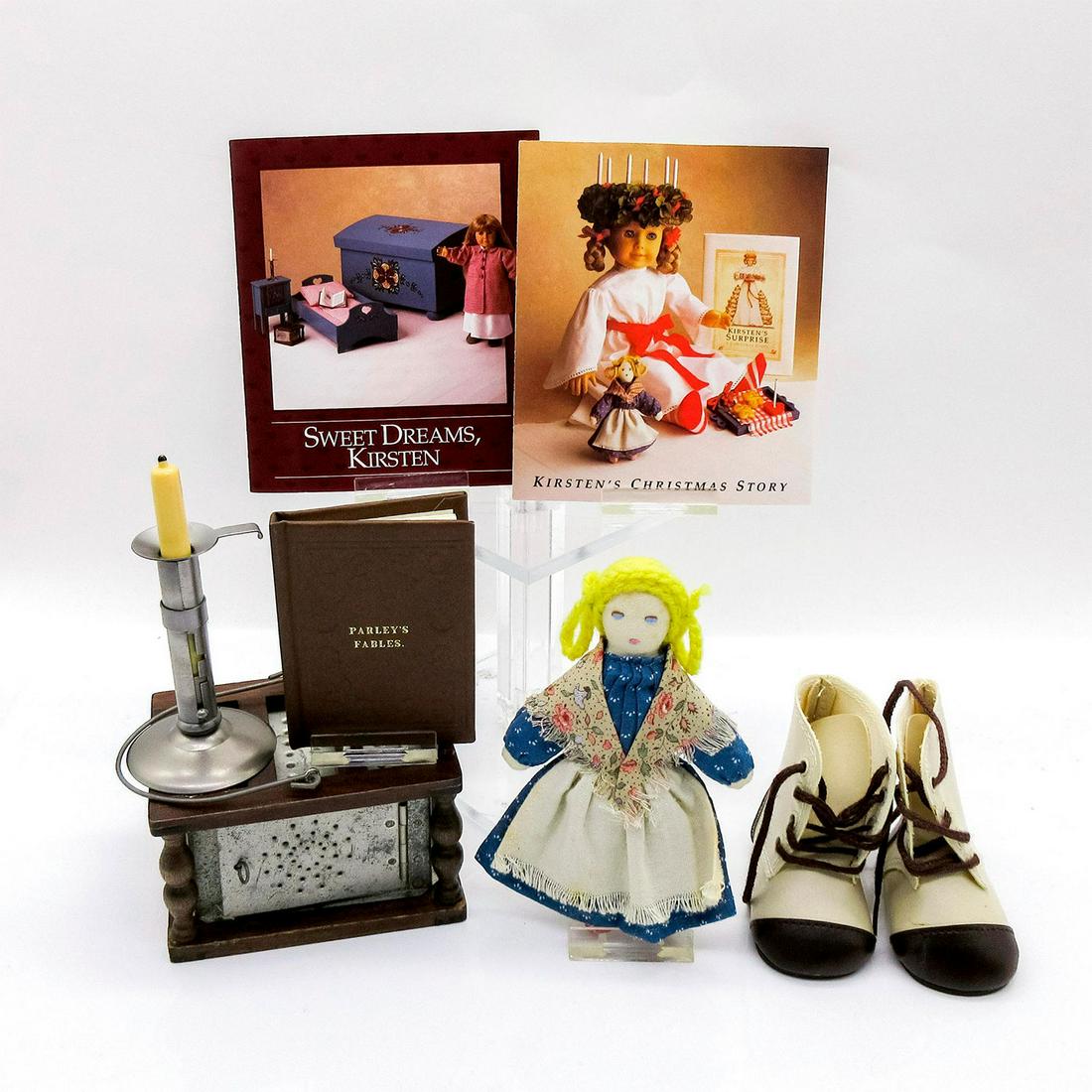 American Girl Kirsten's Doll, Shoes and Foot Warmer (1 of 5)