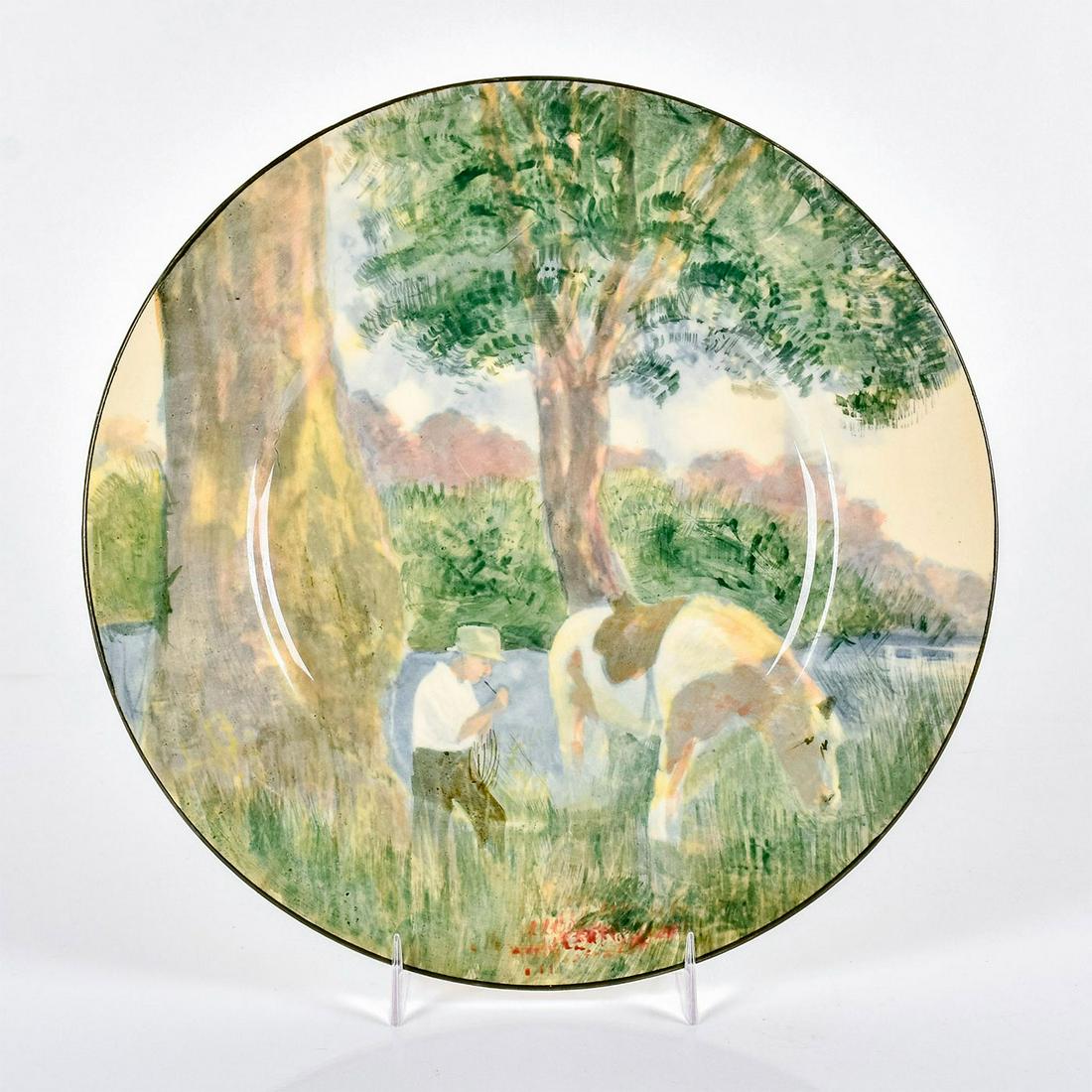 Royal Doulton Series Ware Plate, Sundown D5633 (1 of 3)