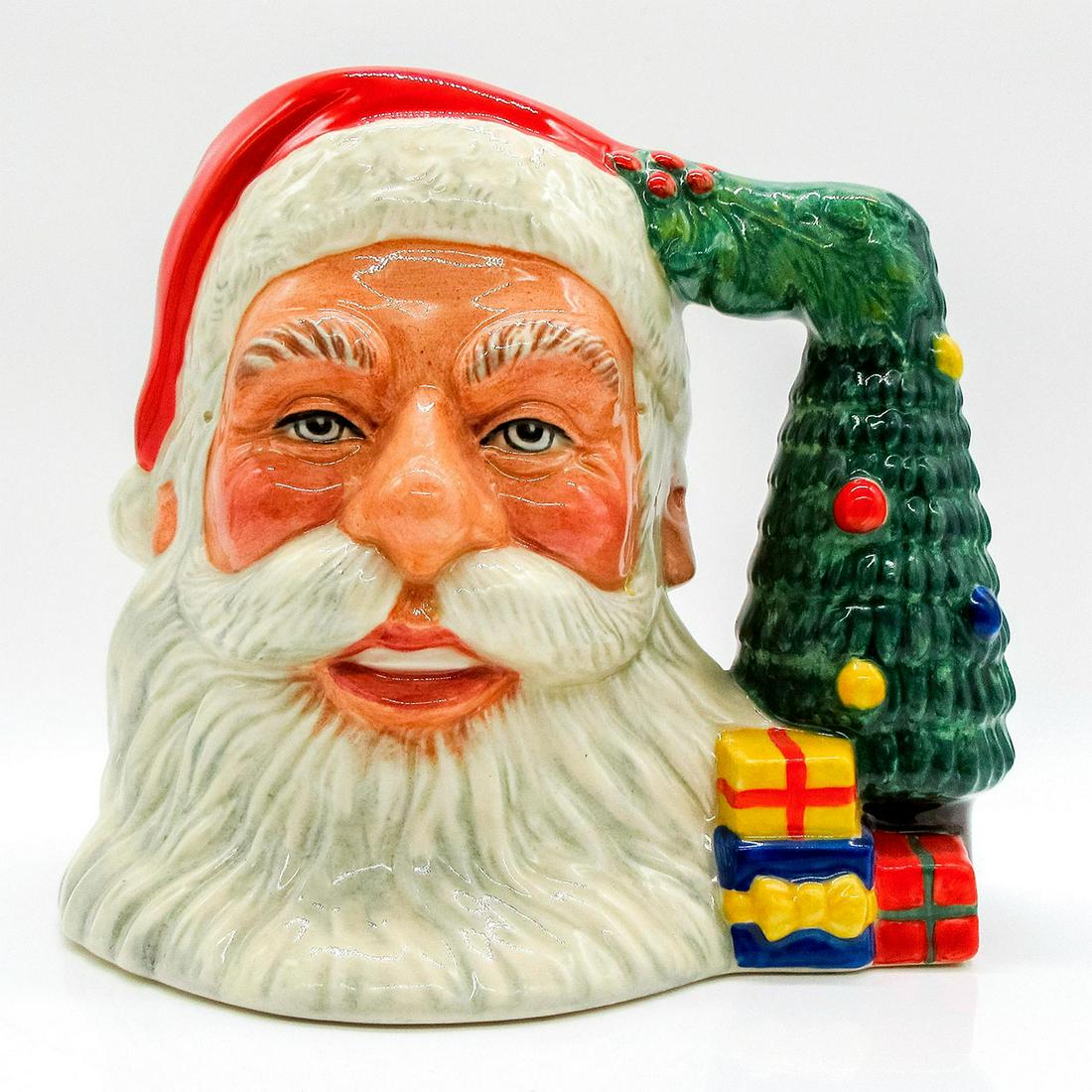Santa Claus (Tree Handle) D7123 - Large - Royal Doulton Character Jug (1 of 4)