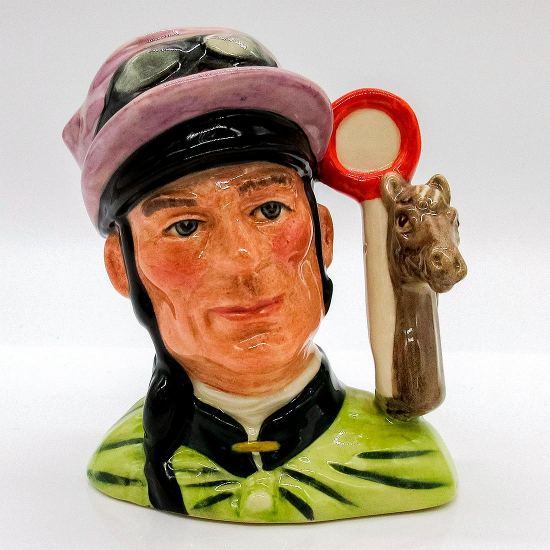 Jockey D6877 - Small - Royal Doulton Character Jug (1 of 5)
