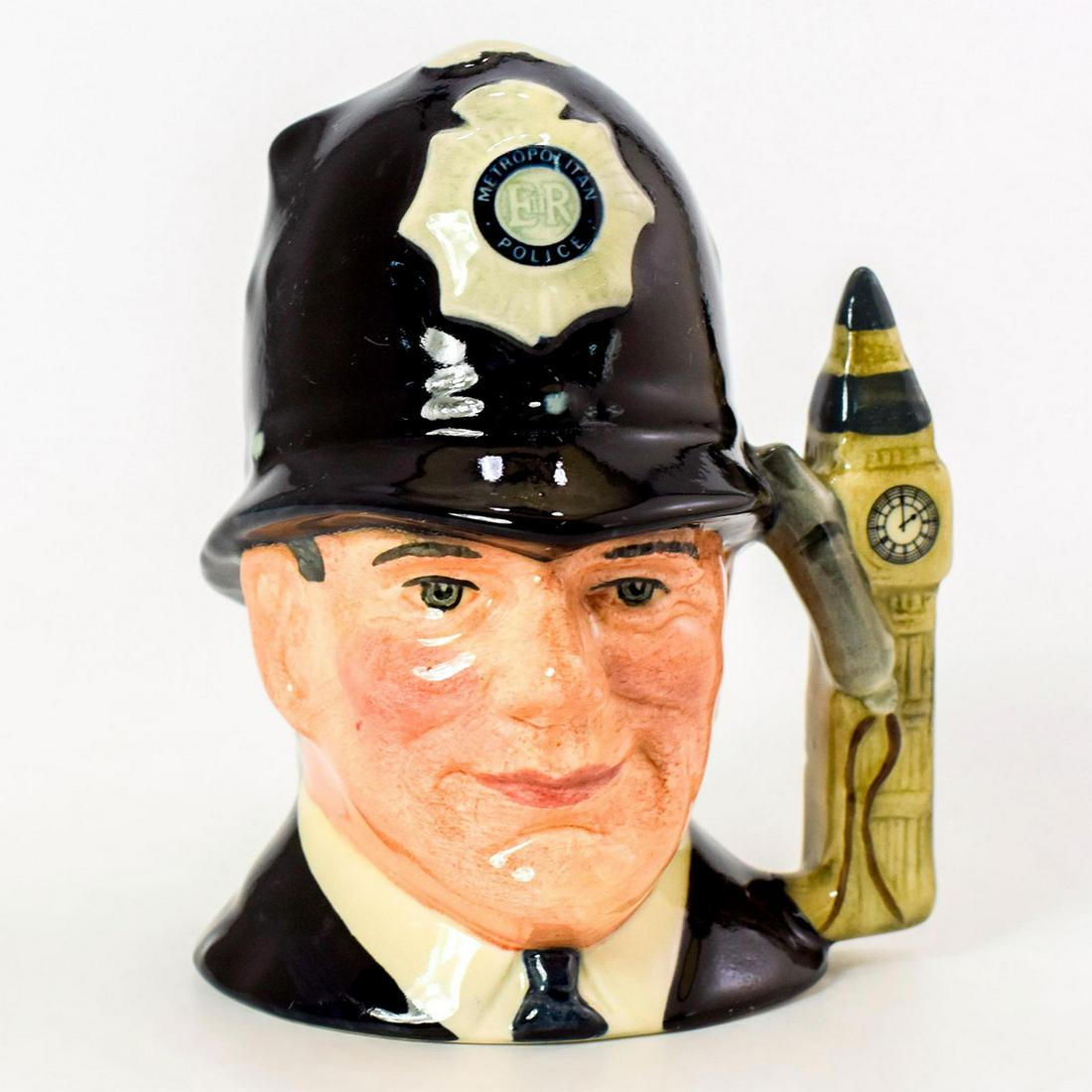 London Bobby D6762 (Non Embossed) - Small - Royal Doulton Character Jug (1 of 3)