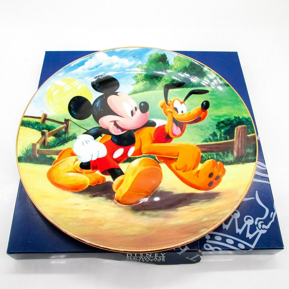 Royal Doulton Disney Plate, One Mouse and his Dog PN221 (1 of 3)