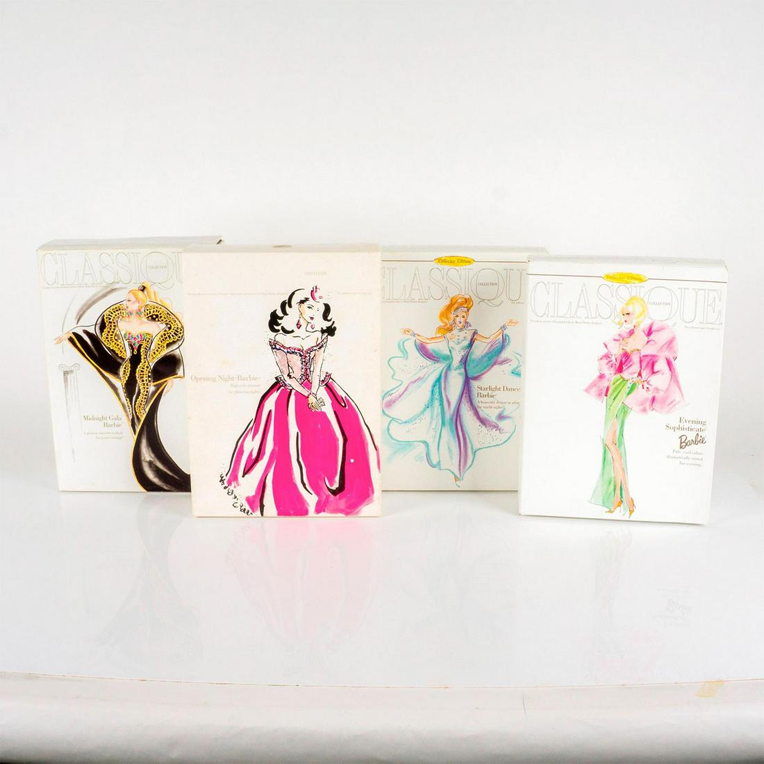 4pc Mattel Barbie Dolls, Classique Collection (1 of 9)