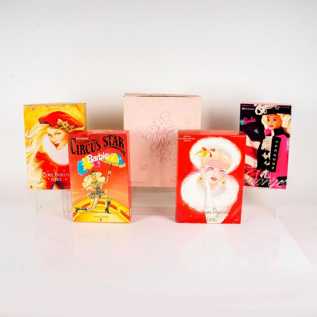 5pc Mattel Barbie Fashion Dolls (1 of 16)