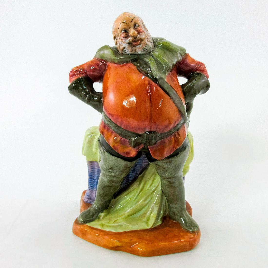 Falstaff HN2054 - Royal Doulton Figurine: Sir John Falstaff is a fictional character who appears in three plays by William Shakespeare as a companion to Prince Hal, the future King Henry V.
