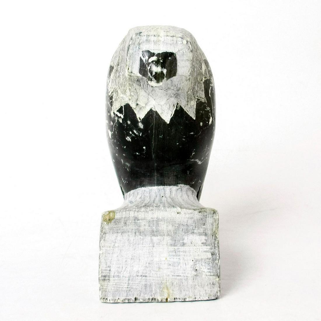 Inuit Soapstone Sculpture, Signed, Eagle (1 of 3)