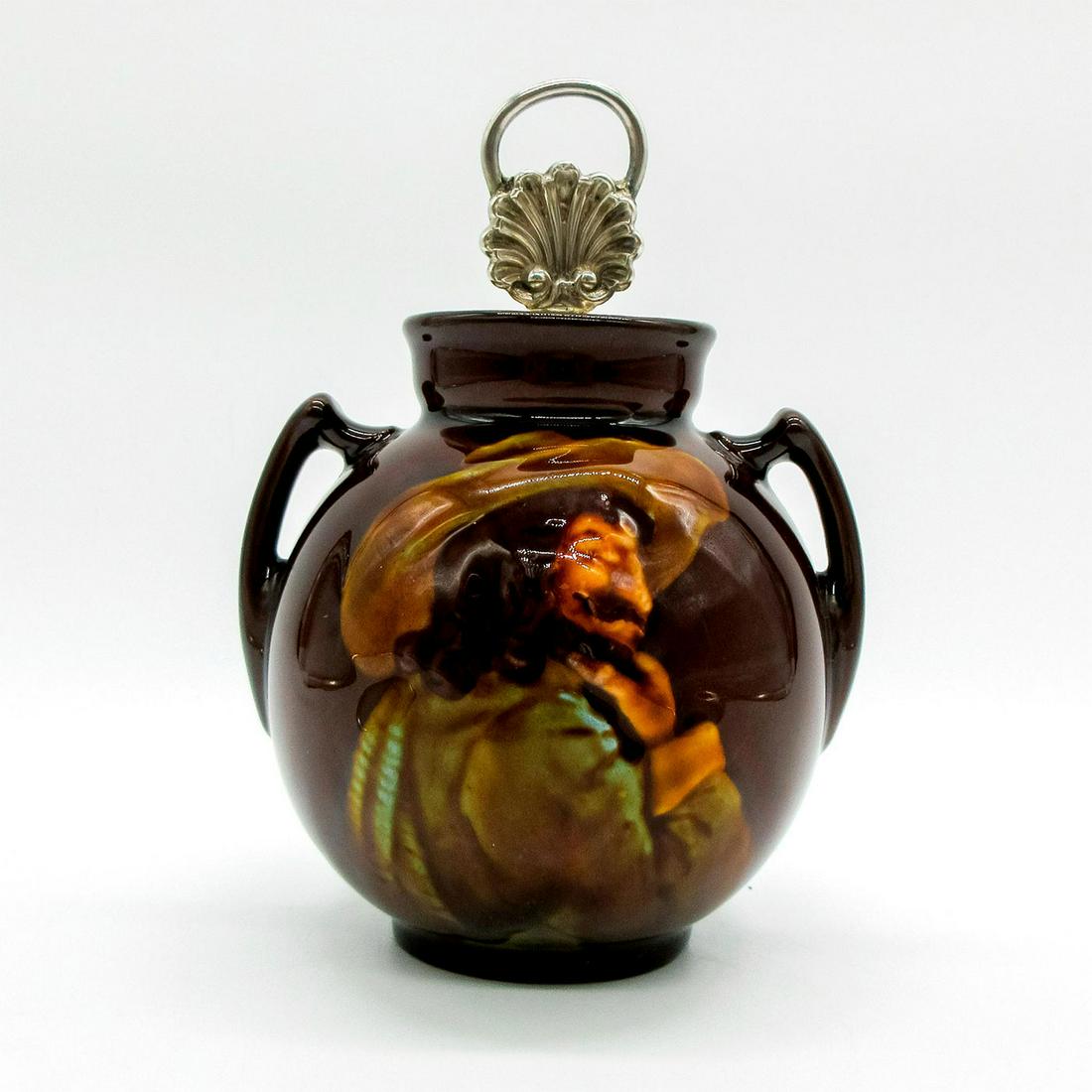 Twin Handled Vase, Cavalier - Royal Doulton Kingsware (1 of 5)