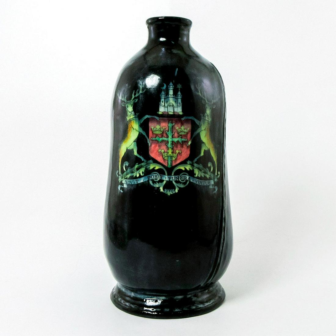 Royal Doulton Silicon Leather Ware Flask, Nottingham (1 of 3)