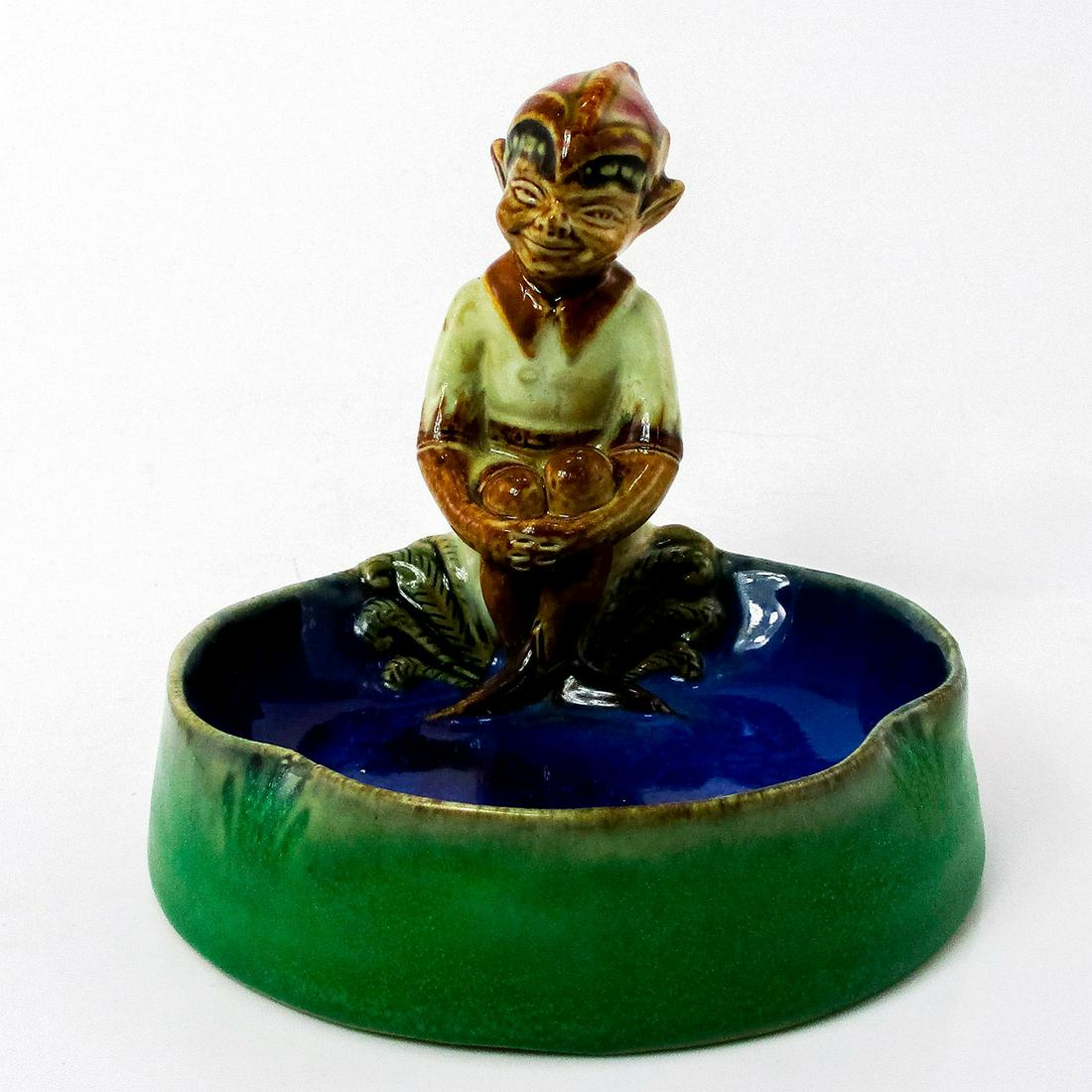 Doulton Lambeth Stoneware Bibelot, Pixie (1 of 3)