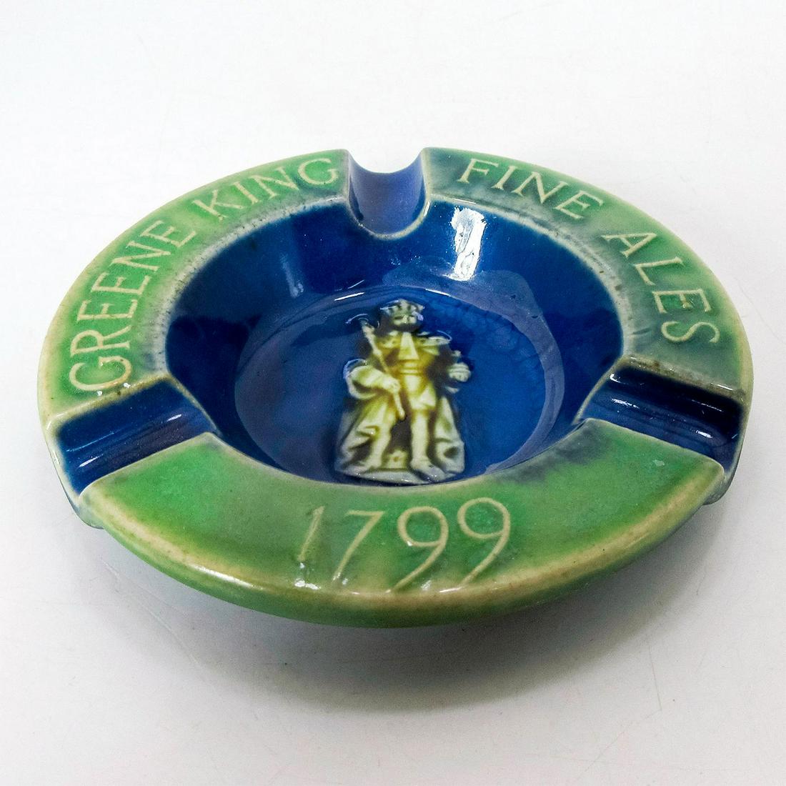 Doulton Lambeth Adware Ashtray Greene King Fine Ales (1 of 4)