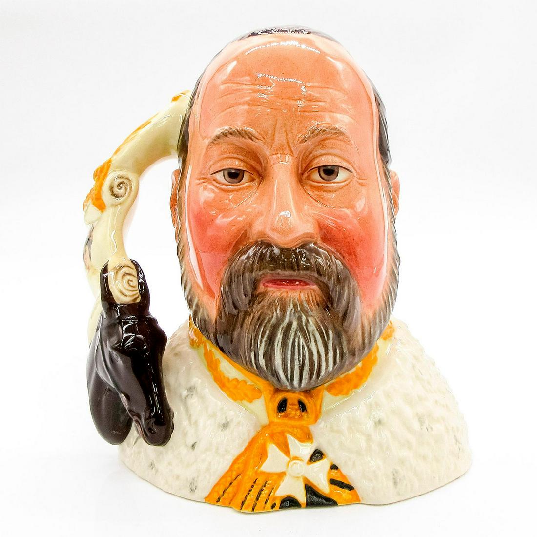Edward VII D7154 - Large - Royal Doulton Character Jug (1 of 3)