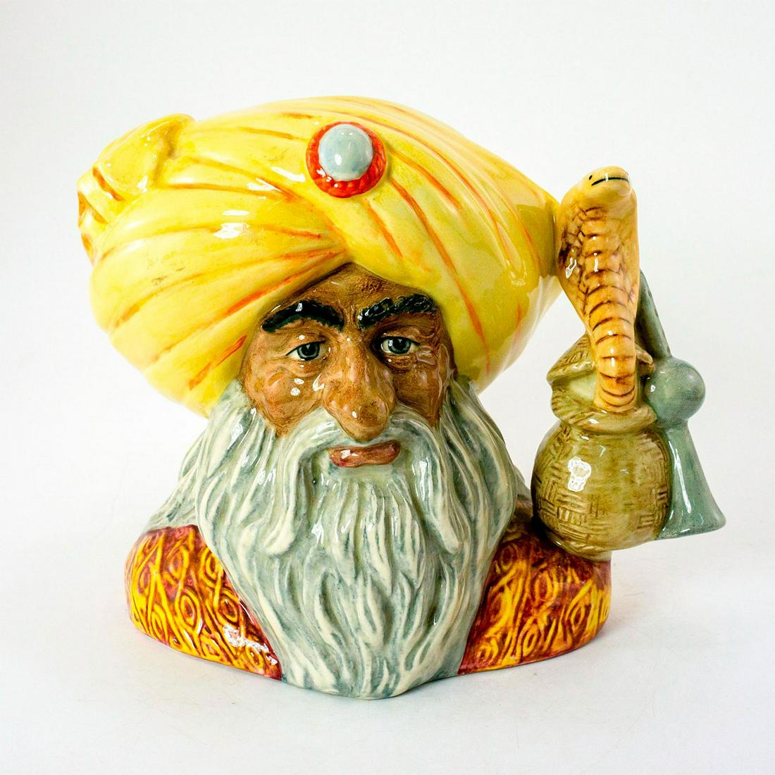 Snake Charmer D6912 - Large - Royal Doulton Character Jug (1 of 4)