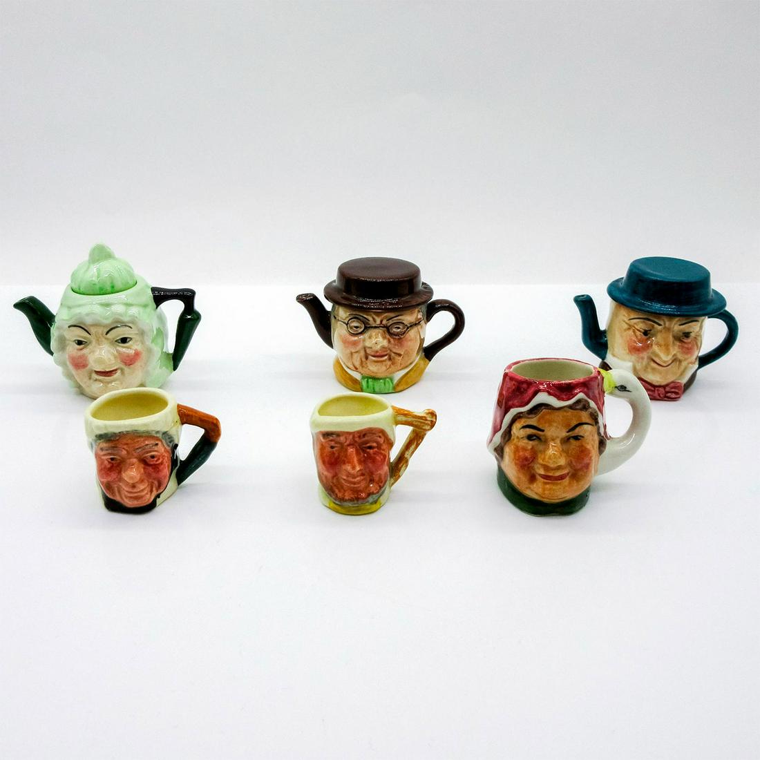 6pc Artone Mini Dickens Character Teapots and Mini Jugs (1 of 3)